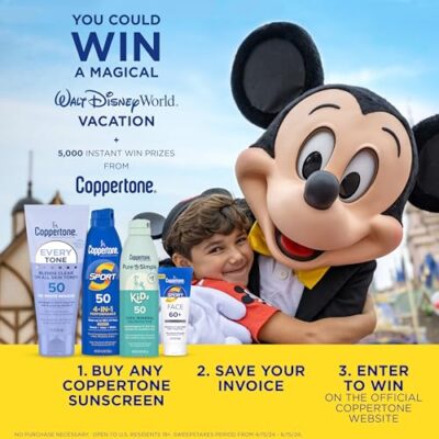 Coppertone Sunscreen Spray SPF 50, Broad Spectrum, Water Resistant for Kids, #1 Pediatrician Recommended Brand, 5.5 Ounce (Pack of 2) - Image 15