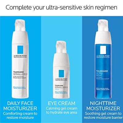 La Roche-Posay Toleriane Dermallergo Ultra Soothing Repair Face Moisturizer for Sensitive Skin, Gentle Moisturizing Face Cream for Dry Skin, Packaging May Vary, Formerly Toleriane Ultra - Image 8