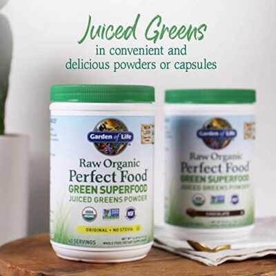 Garden of Life Super Greens Powder Smoothie & Mix, Probiotics & Digestive Enzymes for Digestive Health, Organic Superfoods Nutrition Fruit and Vegetables for Women & Men Energy, Original, 60 Servings - Image 11