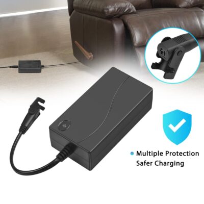 Power Recliner Power Supply, AC/DC Switching Power Supply Transformer with AC Power Wall Cord 29V 2A Adapter Compatible for Lift Chair or Power Recliner - Image 5