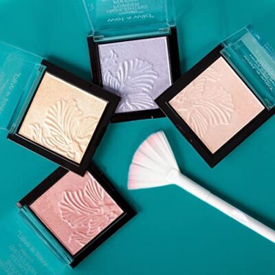 wet n wild MegaGlo Highlighting Powder, Highlighter Makeup, Shimmer Glow, Pink Rose Gold Blossom Glow - Image 14