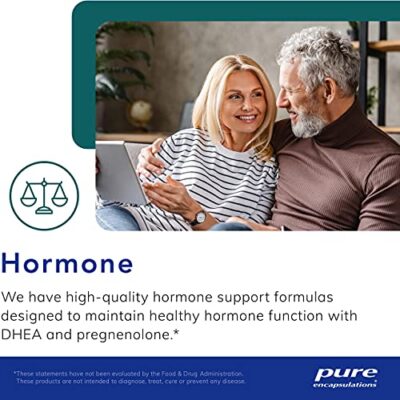 Pure Encapsulations Pregnenolone 10 mg - Support Memory & Hormone Balance* - Hormone Precursor - Gluten Free & Non-GMO - 180 Capsules - Image 7