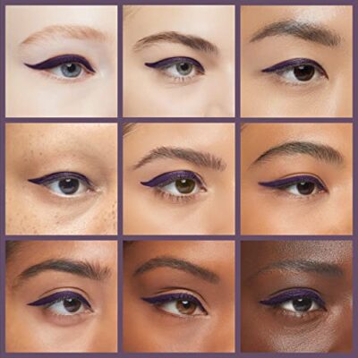 Palladio Retractable Waterproof Eyeliner, Richly Pigmented Color and Creamy, Slip Twist Up Pencil Eye Liner, Smudge Proof Long Lasting Application, All Day Wear, No Sharpener Required, Exotic Plum - Image 5