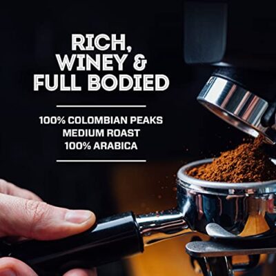Eight O'Clock Coffee 100% Colombian Peaks & Arabica, Medium Roast, Whole Bean Coffee, Kosher Certified, 11 Oz - Image 7