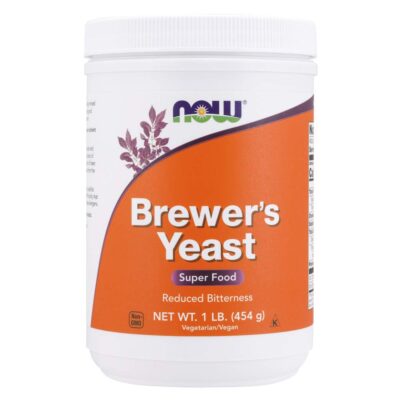 NOW Supplements, Brewer's Yeast Powder with naturally occurring Protein and B-Vitamins, 1-Pound