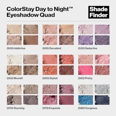 Revlon Eyeshadow Palette, ColorStay Day to Night Up to 24 Hour Eye Makeup, Velvety Pigmented Blendable Matte & Shimmer Finishes, 530 Seductive, 0.16 Oz - Image 7