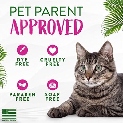 TropiClean Berry Coconut Waterless Cat Shampoo | Deep Cleansing Dry Shampoo for Cats | Natural Cat Shampoo Derived from Natural Ingredients | Made in The USA | 7.4 oz. - Image 6