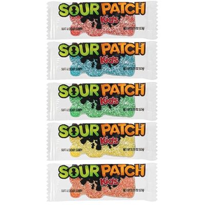 Sour Patch Kids Big Individually Wrapped Soft & Chewy Candy, 240 Count Box - Image 2