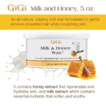 GiGi Milk & Honee Wax for Hair Waxing/Hair Removal, 5 oz - Image 2