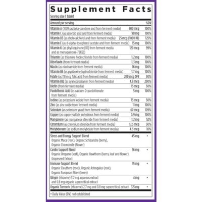 New Chapter Men's Multivitamin for Immune, Stress, Heart + Energy Support with Fermented Nutrients - Every Man's One Daily, Made with Organic Vegetables & Herbs, Non-GMO, Gluten Free - 96 ct - Image 6