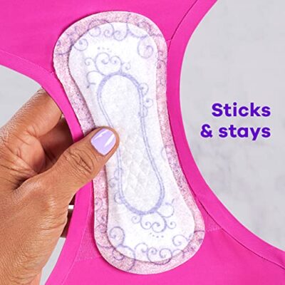 Always Radiant Daily Feminine Panty Liners For Women, Regular Absorbency, Unscented, 96 Count(Pack of 1) - Image 3