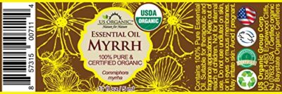 US Organic 100% Genuine Myrrh Essential Oil - Sourced from The Horn of Africa, USDA Certified Organic, Extracted by Hydro-Distillation (Myrrh, 5 ml) - Image 3