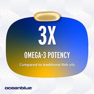 Oceanblue Professional Omega-3 2100 ? 120 ct ? 2 Pack ? Triple Strength Burpless Fish Oil Supplement with High- Potency EPA, DHA, DPA ? Wild-Caught ? Orange Flavor (120 Servings) - Image 7