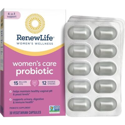 Renew Life Women's Probiotic Capsules, Supports pH Balance for Women, Vaginal, Urinary, Digestive and Immune Health, L. Rhamnosus GG, Dairy, Soy and Gluten-Free, 15 Billion CFU - 30 Ct - Image 10