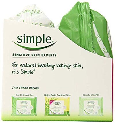 Simple Cleansing Facial Wipes (Boxed 6 packs x 25 wipes) Total 150 Wipes - Image 4