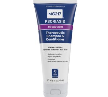 MG217 Psoriasis Scalp Solutions, Shampoo + Conditioner, 8 Ounce (5603)