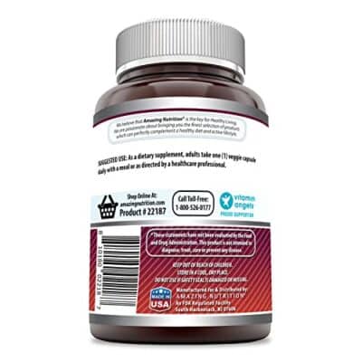 Amazing Formulas Quercetin 500mg 120 Veggie Capsules Supplement - Non-GMO - Gluten Free - Supports Overall Health & Well Being - Image 3