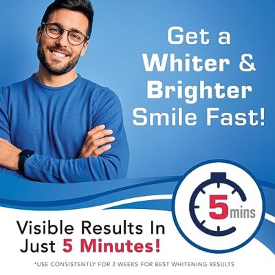 Plus White Speed Whitening Gel - Works in 5 Minutes - Professional Teeth Whitening w/Dentist Approved Ingredient (2 oz, Pack of 2) - Image 2