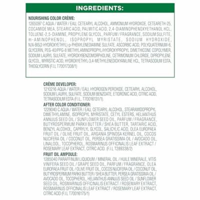 Garnier Nutrisse Nourishing Color Creme, 22 - Intense Blue Black, Permanent Hair Dye, Nourishing Hair Color with Avocado, Olive and Shea Oils, Box (Packaging May Vary) - Image 7