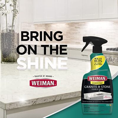 Weiman Disinfectant Granite Daily Clean & Shine, 24 Fl Oz (Pack of 1) - Image 8