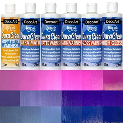 DecoArt Satin Varnish, 5.08 x 5.08 x 16.510000000000002 cm, Clear, 8 Ounces - Image 3