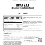 BulkSupplements.com BCAA 2:1:1 Powder - Branched Chain Amino Acids, BCAA Supplement, BCAAs Amino Acids Powder - Unflavored & Gluten Free, 1000mg per Serving, 1kg (2.2 lbs) (Pack of 1) - Image 7