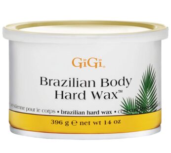 GiGi Brazilian Body Hard Wax, Smooth and Soft Bikini, Non-Strip, Suitable for Sensitive Skin, 14 oz, 1-pc