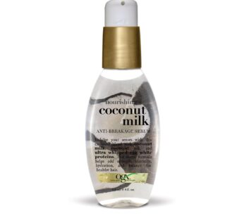 OGX Nourishing + Coconut Milk Anti-Breakage Serum, 4 Fl Oz