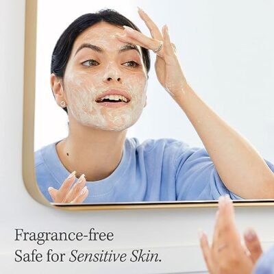 First Aid Beauty Pure Skin Face Cleanser, Sensitive Skin Cream Cleanser with Antioxidant Booster, 5 oz. - Image 6