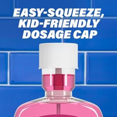 ACT Kids Anticavity Fluoride Rinse For Bad Breath Treatment, Bubble Gum Blowout, 16.9 fl. oz. - Image 7