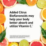 American Health Ester-C with Citrus Bioflavonoids Capsules - Gentle On Stomach, Non-Acidic Vitamin C - Non-GMO, 500 mg, 240 Count (Pack of 1), 120 Servings - Image 5