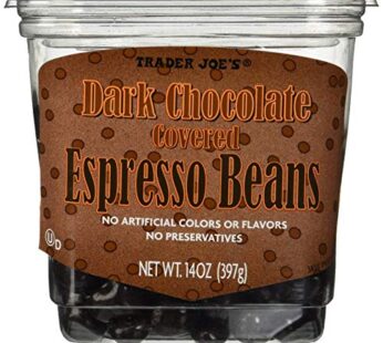 Trader Joe’s Dark Chocolate Covered Espresso Beans 14 oz.