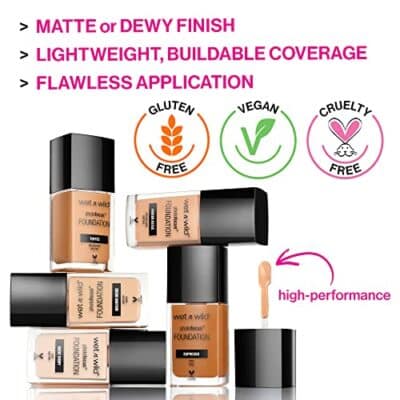 wet n wild Photo Focus Matte Liquid Foundation Amber Beige, Vegan & Cruelty-Free - Image 5