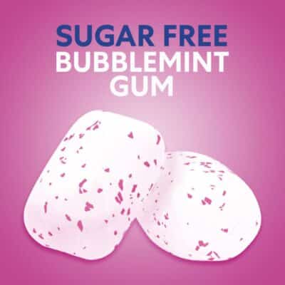 ORBIT Bubblemint Sugar Gree Chewing Gum Bulk Pack, 55 Piece Bottle (Pack of 4) - Image 2