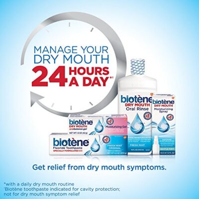 biot?ne Oral Rinse Mouthwash for Dry Mouth, Breath Freshener and Dry Mouth Treatment, Fresh Mint, 16 fl oz - Image 7