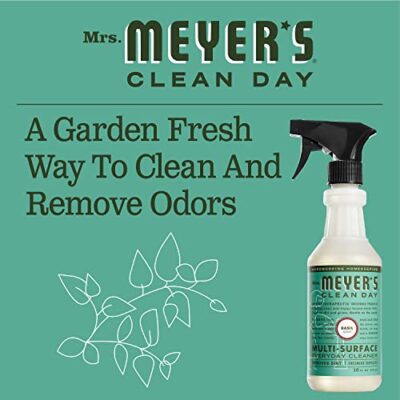 MRS. MEYER'S CLEAN DAY All-Purpose Cleaner Spray, Basil, 16 fl. oz - Pack of 3 - Image 6