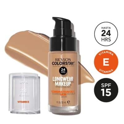 Revlon Colorstay Make Up Combination Oily Skin 350 Rich Tan 30ml - Image 2