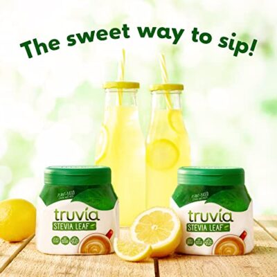Truvia Original Calorie-Free Sweetener from the Stevia Leaf Spoonable (9.8 Ounce Stevia Jar) - Image 2