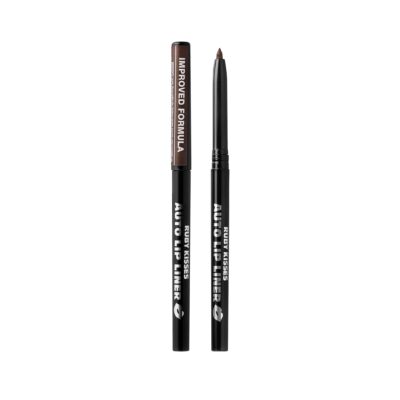 Ruby Kisses Auto Lip Liner Pencil, Long Lasting & Non-Fading, Smooth Application, Non-Feathering with Rich Color, No Sharpener Needed, Ideal for Full Lips Look (Dark Brown) - Image 2