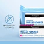 Neutrogena Cleansing Fragrance Free Makeup Remover Face Wipes, Cleansing Facial Towelettes for Waterproof Makeup, Alcohol-Free, Unscented, 100% Plant-Based Fibers, Twin Pack, 2 x 25 ct - Image 5