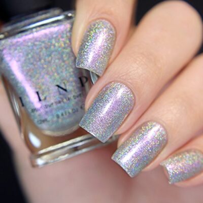 ILNP Chit Chat - Purple to Pink to Gold Color Kissed Ultra Holo Nail Polish - Image 8