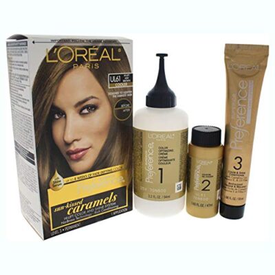 L'Oreal Paris Superior Preference Color Care System, Hi-Lift Ash Brown (Pack of 3)