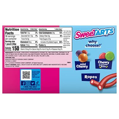 SweeTARTS Giant Chewy Candy, 1.35 Ounce (Pack of 36) - Image 3