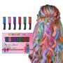 New Hair Chalk Comb Temporary Hair Color Dye for Girls Kids, Washable Hair Chalk for Girls Age 4 5 6 7 8 9 10-12 Birthday Christmas Cosplay Hair DIY Party