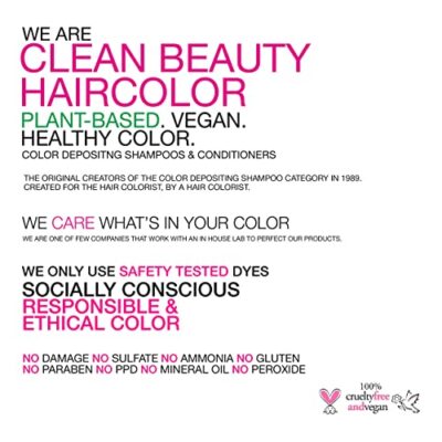 Celeb Luxury Intense Color Depositing Colorconditioner Conditioner + BondFix Bond Rebuilder, Vegan, Sustainably Sourced Plant-Based, Semi-Permanent, Viral and Gem Lites Colorconditioners - Image 7