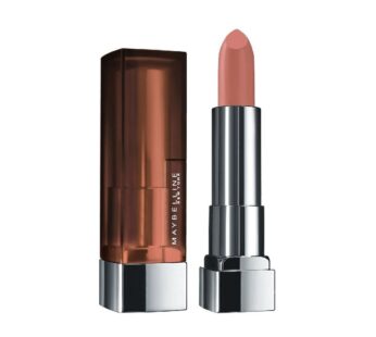 Maybelline Color Sensational Lipstick, Lip Makeup, Matte Finish, Hydrating Lipstick, Nude, Pink, Red, Plum Lip Color, Clay Crush, 0.15 oz; (Packaging May Vary)