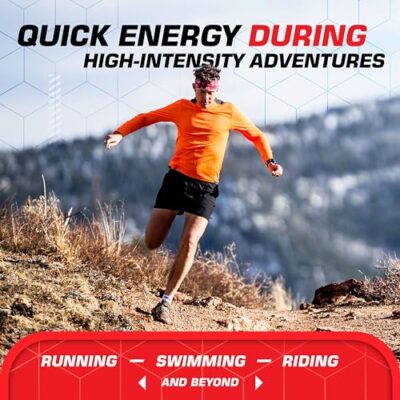 CLIF BLOKS - Mountain Berry Flavor - Energy Chews - Non-GMO - Plant Based - Fast Fuel for Cycling and Running - Quick Carbohydrates and Electrolytes - 2.12 oz. (18 Count) - Image 7