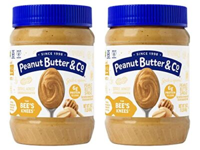 Peanut Butter & Co. The Bees Knees (Honey) Peanut Butter, Gluten Free, 16 Ounce (Pack of 2)