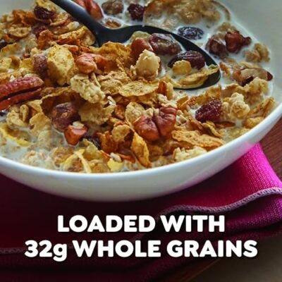 Great Grains Raisins Dates and Pecans Breakfast Cereal, Raisin Cereal with Sweet Dates and Granola Clusters, Non-GMO Project Verified, 16 OZ Box - Image 4