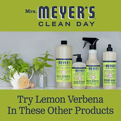 Mrs. Meyer's Clean Day Liquid Hand Soap, Cruelty-Free, and Biodegradable Hand Wash Made with Essential Oils, Lemon Verbena Scent, 12.5 Oz (Pack of 3) - Image 7